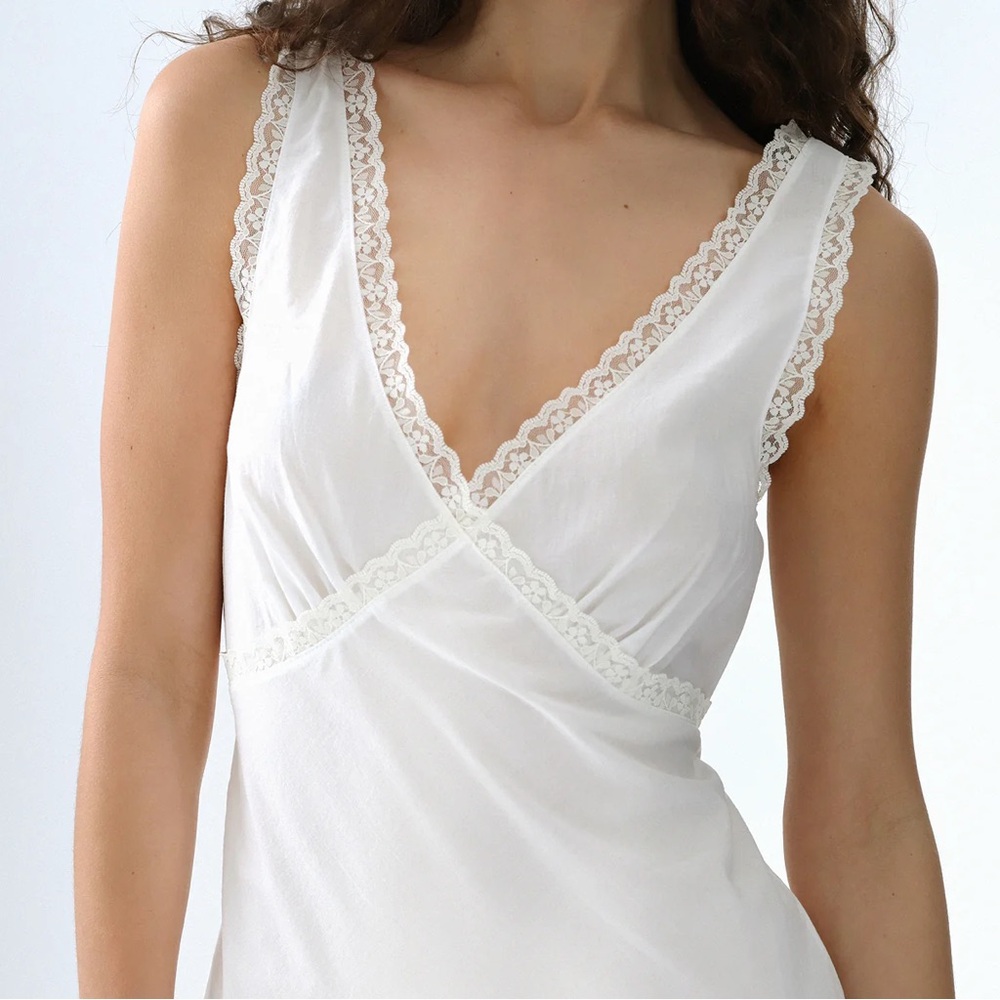 Cou cou intimates iris slip dress white - Picture 3 of 4